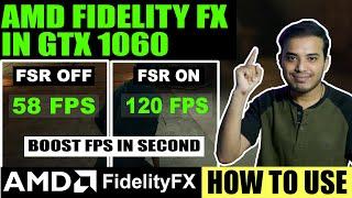 How to use AMD FidelityFX in GTX 1060 or Other Nvidia Graphics Card