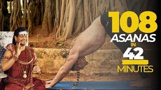 NITHYANANDA YOGA (PVK) || 108 Traditional Asana Sequence In Under 45 Minutes!