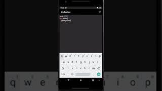 Android CodeView Library - Python Example