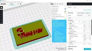 Cura basics - settings for 3d printer - Anet A8 [ENG SUB]