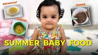 What My 7 Month Old Baby Eats In a Day (3 Summer Baby Food Recipes)