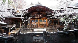 200-Year-Old Japanese Ryokan with a Wooden Outdoor Onsen Bath | Yudanaka Onsen Yoroduya