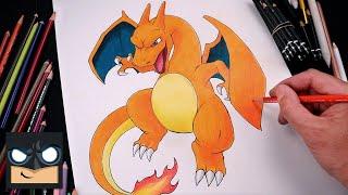 How To Draw Charizard | Pokemon Draw & Color Tutorial