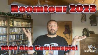 Roomtour 2023 und 1000 Abo Gewinnspiel Dustin BT