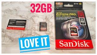 REVIEW SanDisk Extreme Pro 32GB SD Card