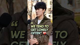 Why is there so many couples in Korea? ‍️‍‍ #korea #streetinterview #dating