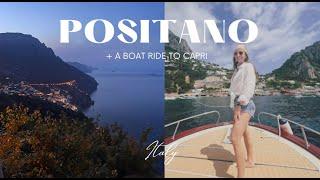 POSITANO + A BOAT RIDE TO CAPRI