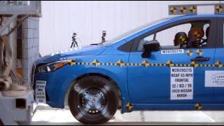 2020 Nissan Versa Crash Tests [ALL: Front, Side, Side-Pole[