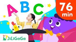 ABC SONGS  | Nursery Rhymes and Kids Songs Collection | Jiligaga