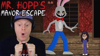 HE'S BACK!! MR.HOPPS MANOR ESCAPE | MAIN DOOR ESCAPE - ALL MEDALLIONS FOUND | VERY HARD DIFFICULTY