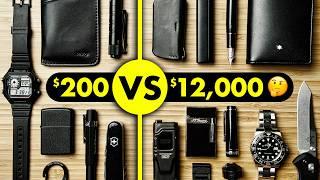 $200 vs $12,000 All-Black Everyday Carry Kit