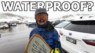 How Waterproof Are Snowboard Jackets? Field Test