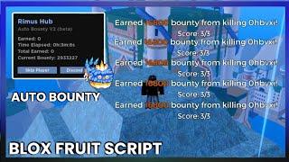 Blox Fruit Script | AUTO FARM BOUNTY | AUTO HOP | EASY BOUNTY | Rimus Hub V2 beta 