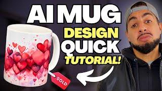 Make Ai Print On Demand Mug Design With Printify To Sell On Etsy!