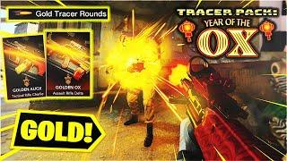 GOLD BULLETS! NEW AUG "GOLDEN AUGX" OX TRACER PACK on COLD WAR WARZONE! (TRACER PACK YEAR OF THE OX)