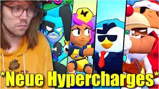 ALLE NEUEN BRAWLER DIE EINE HYPERCHARGE BEKOMMEN! - Brawl Stars [Deutsch/German]