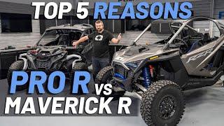 HEAD-TO-HEAD POLARIS RZR PRO R vs CAN-AM MAVERICK R SHOP TALK EP. 38 | Polaris Off Road Vehicles