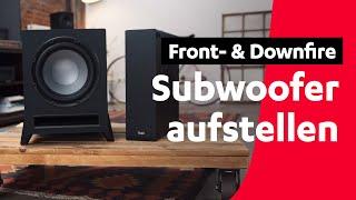 Subwoofer aufstellen: Tipps für die ideale Position | Teufel Tutorials