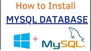 how to install mysql database in windows 10 | Mysql Workbench in Windows | Mysql 8.0.34