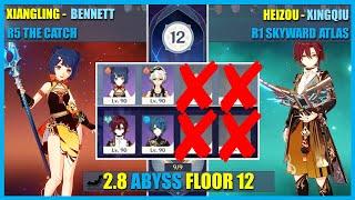 [DUO] Xiangling and Heizou teams 2.8 Spiral Abyss Floor 12 | Genshin Impact