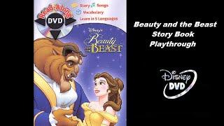 Beauty and the Beast: Read Along Story (DVD) Playthrough (Gameplay)