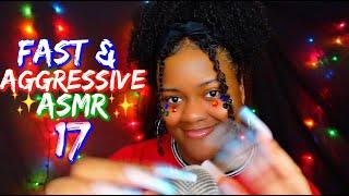 ASMR |FAST & AGGRESSIVE TRIGGERS: PART 17??(CRACKHEAD ENERGY X1000)