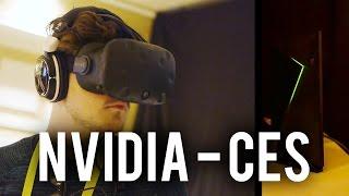 Trying out the HTC Vive & Oculus Rift - NVIDIA CES 2016