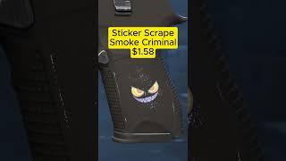 Smoke Criminal Sticker Scrape  #csgo #csgoskins #cs2