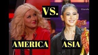 ASIA vs. AMERICA - Battle of the BEST SINGERS l G5 - A7