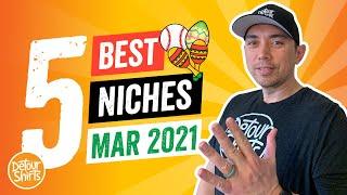 Top 5 Print on Demand Niches for March 2021   Niche Research. Learn what T-Shirt Topics to Design