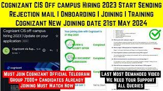 Cognizant GenC | CIS | Internship | FTE | Onboarding | Joining | Training | Stage | CSD Program 2024