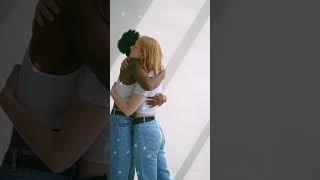 Lesbian Couple Hugging 3 [Short]