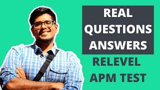Relevel Associate Product Management Test Questions And Answers