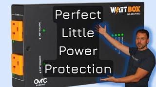 WattBox WB-820-IPVM-2 Quick Look | The Perfect Little Protector for Big Power