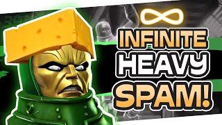 Psycho-Man Cheese! Heavy Spam (How-to Gameplay) PRE- NERF | Marvel Contest of Champions