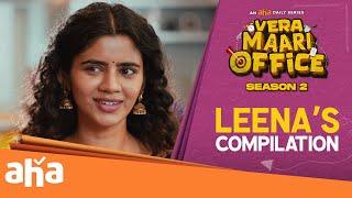 Soundarya as leena for straight 1hr  | #VeraMaariOfficeseason2 | An aha daily series | @ahaTamil