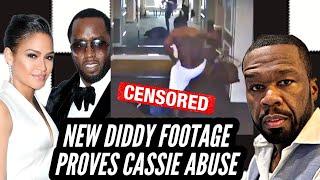 its OVER for Diddy... New SHOCKING Hotel Footage of Cassie Being Abused! 50 Cent REACTS