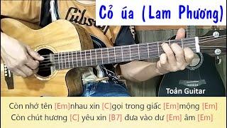 Hướng dẫn Guitar: Cỏ úa (Lam Phương) - Intro, đệm hát chi tiết - Toản Guitar