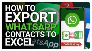 [ 2023 ] Export all numbers from WhatsApp group | How to download WhatsApp group contacts in excel