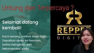 Baru Rilis! Aplikasi Penghasil Uang Repper Digital/Repper.org, Investasi Produk, PPOB Scam/Penipuan?