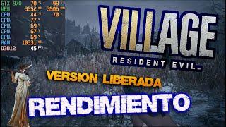 Resident Evil Village Rendimiento| Performant En Version Liberada| Stutter Free?