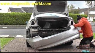 BMW E90 Rear Bumper Removal Guide