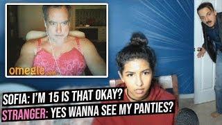 Pretending My Girlfriend is Underage on Omegle (Catching Predators)