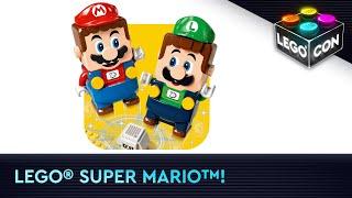 Meet LEGO® Luigi™ and discover the new LEGO® Super Mario™ Two Player Connectivity - LEGO® CON 2021