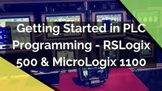 PLC Programming Tutorial for Beginners on How to Get Started Allen Bradley RSLogix 500 Ladder Logic