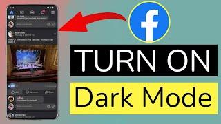 How to enable dark mode in Facebook Business Page on Android?