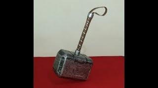 COMO HACER EL MARTILLO DE THOR (MJOLNIR)