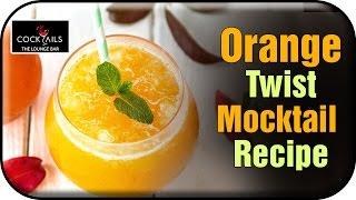 How to make Orange Twist Mocktail ? | Cocktails Recipe