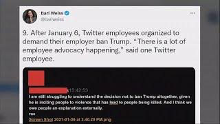 'Twitter Files' details day Trump was banned