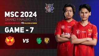 [Game - 7] Selangor Red Giants vs Falcon Ap Bren | MSC 2024